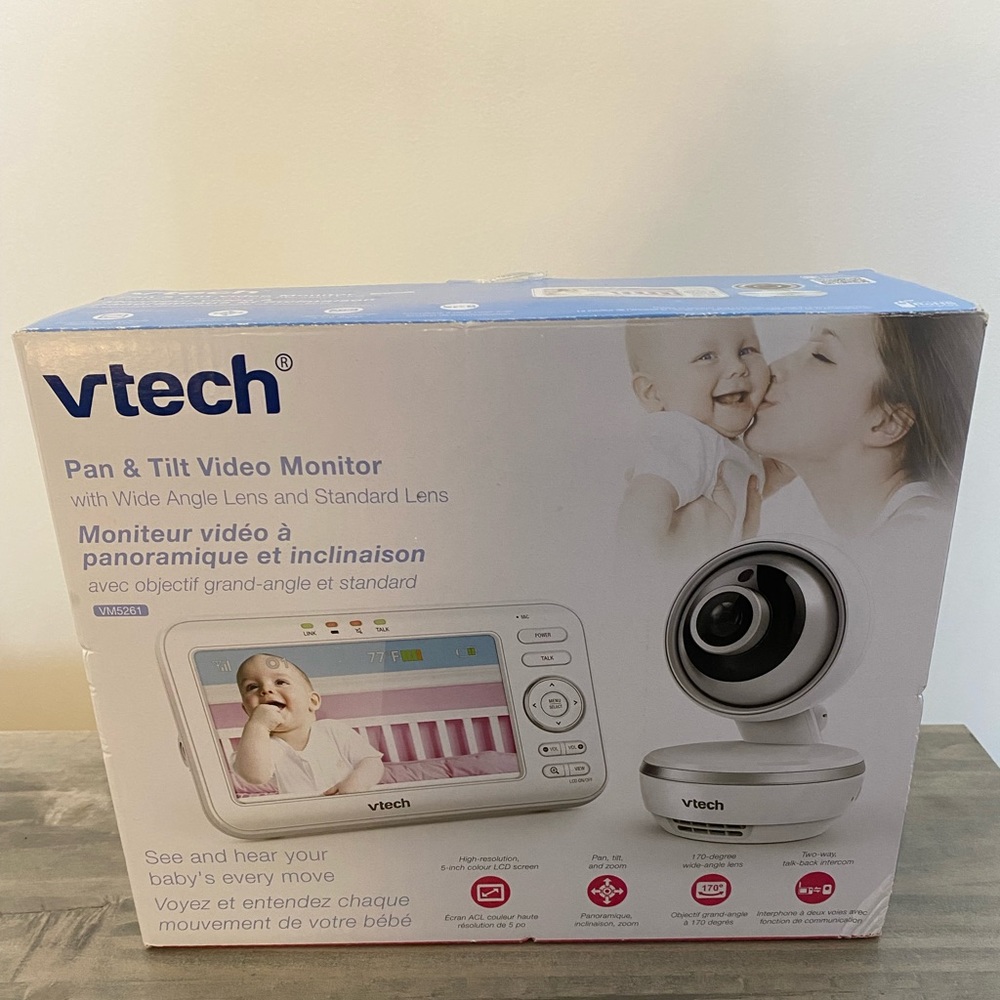 Vtech pan & tilt video monitor